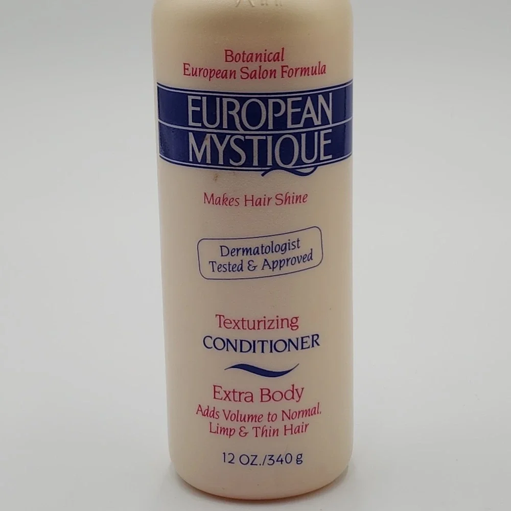 Vintage 1991 European Mystique Texturizing Conditioner 12 Oz‎ New Discontinued
